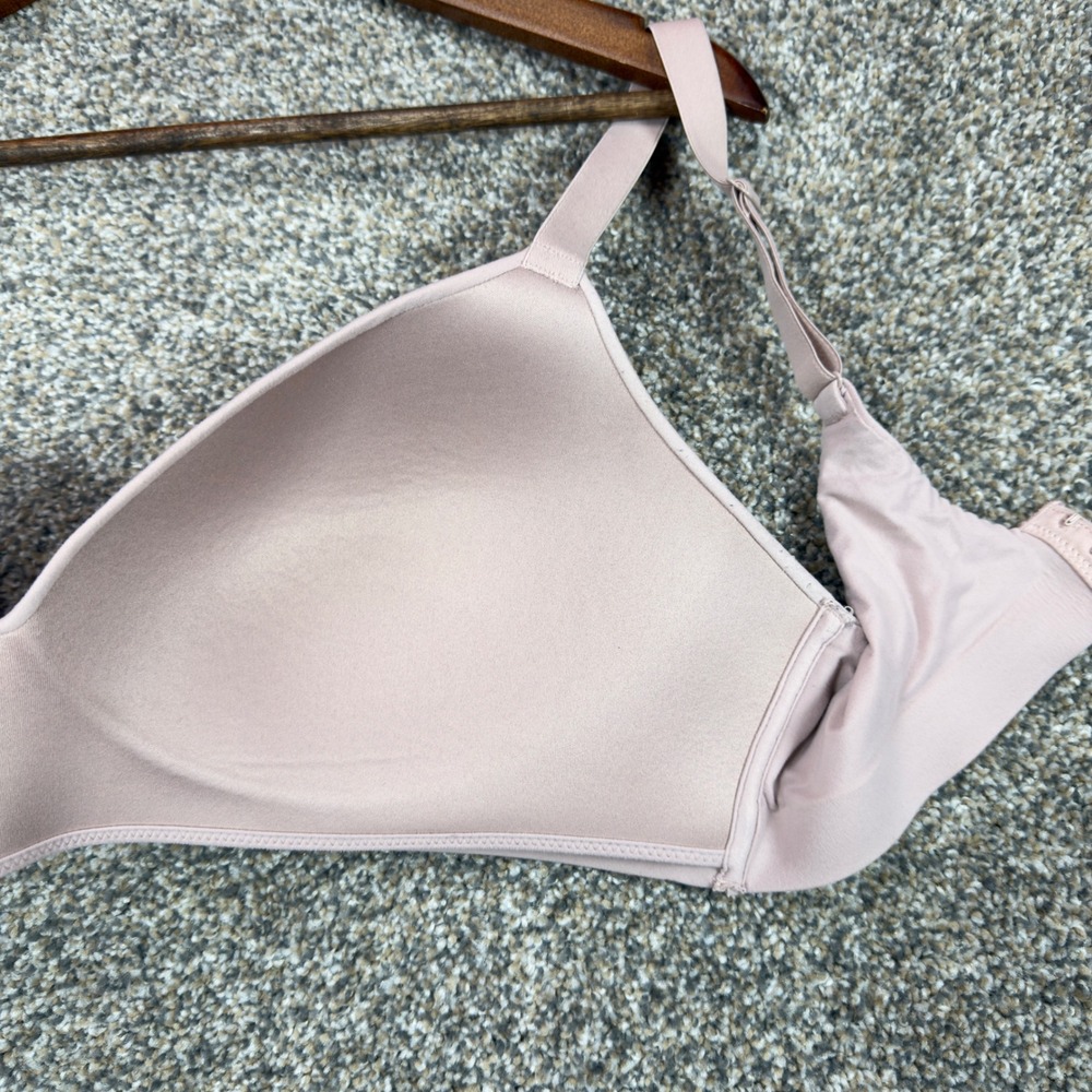 Soma Enbliss Wireless Bra 38D Blush Pink Smooth Comfort Adjustable Straps 79984 - Picture 4 of 6
